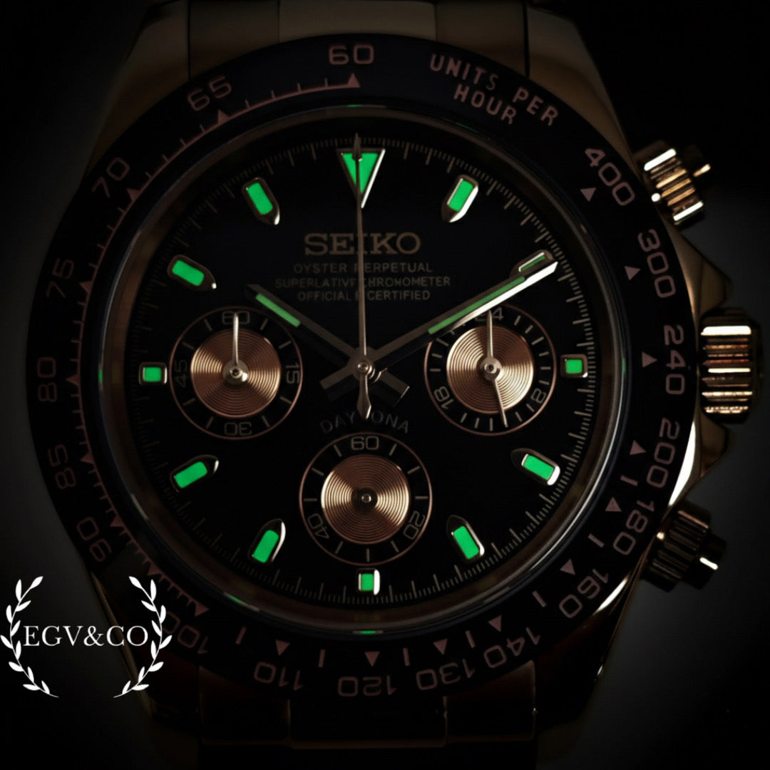 SEIKO DAYTONA | ROSE GOLD