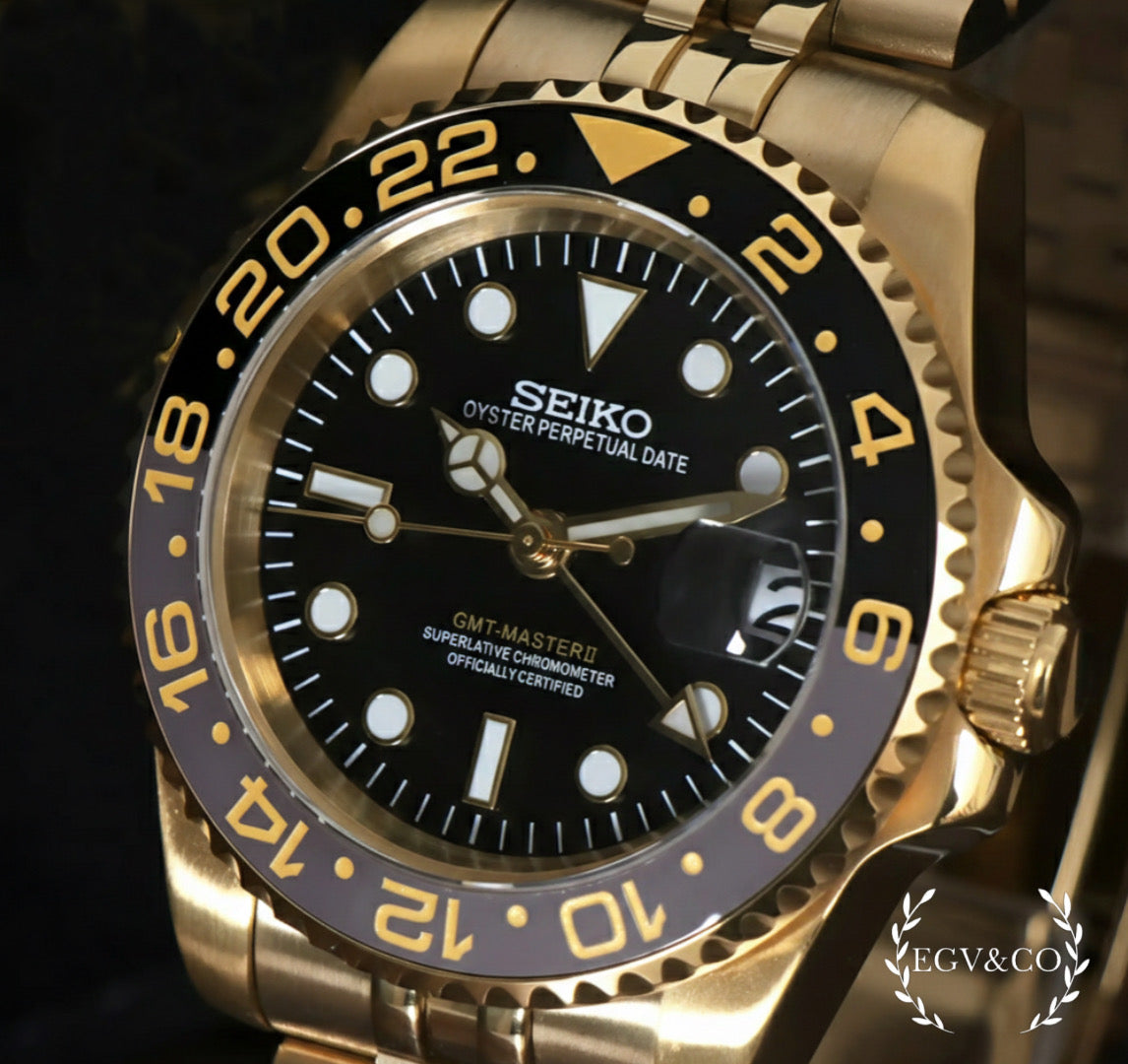 SEIKO GMT | GOLD