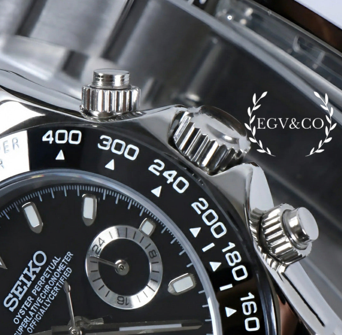 SEIKO DAYTONA PANDA BLACK