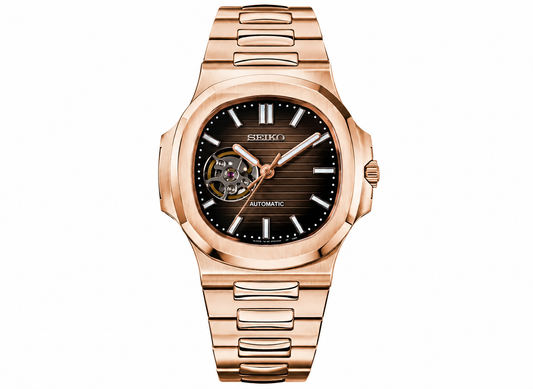 SEIKO NAUTILUS | OPEN HEART ROSE GOLD