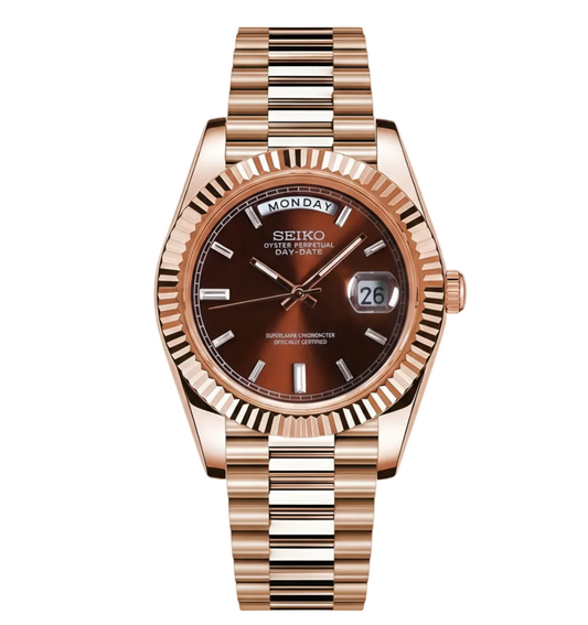 SEIKO DAYDATE | CHOCOLATE