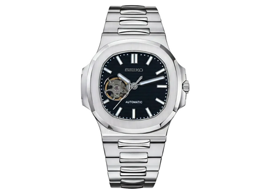 SEIKO| OPEN HEART BLACK