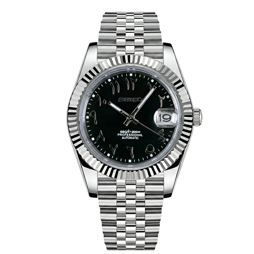 SEIKO DATE JUST ARABIC