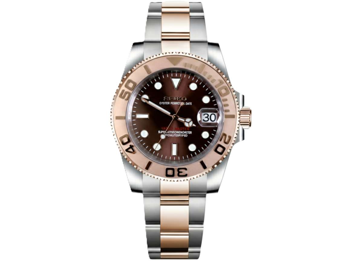 SEIKO YACHT MASTER ROSE GOLD
