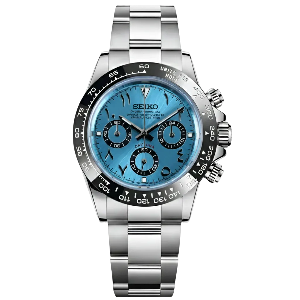 SEIKO DAYTONA |  ARABIC BLUE
