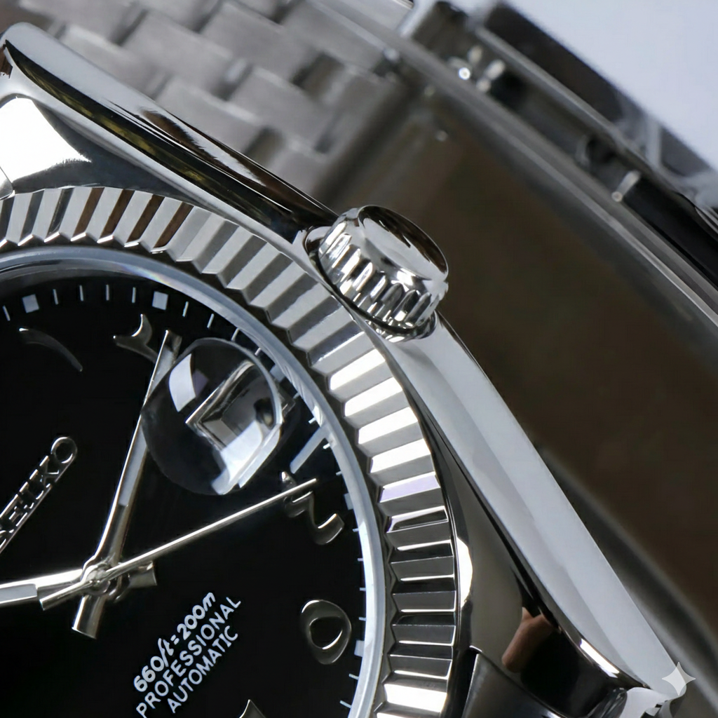 SEIKO DATE JUST ARABIC