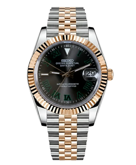 SEIKO DATEJUST |  WIMBLENDON DOS TONOS GOLD