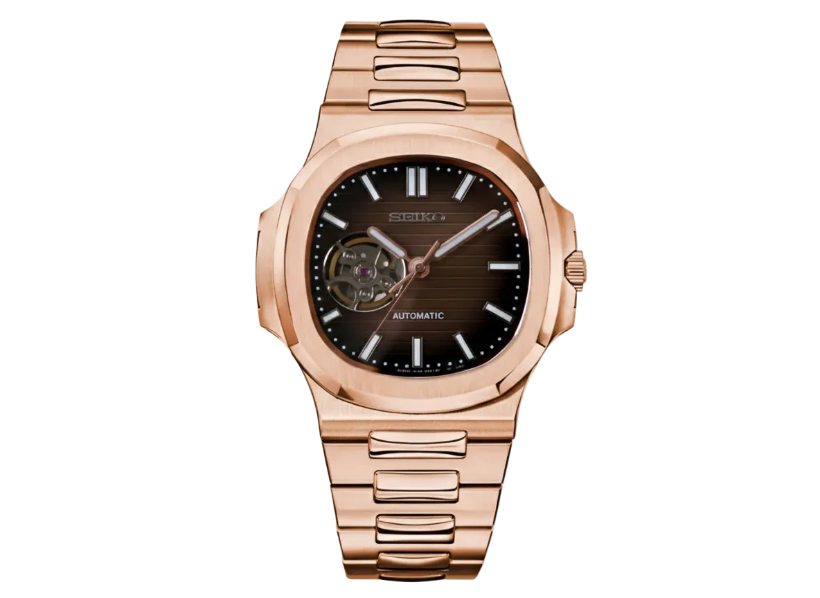 SEIKO NAUTILUS | OPEN HEART ROSE GOLD