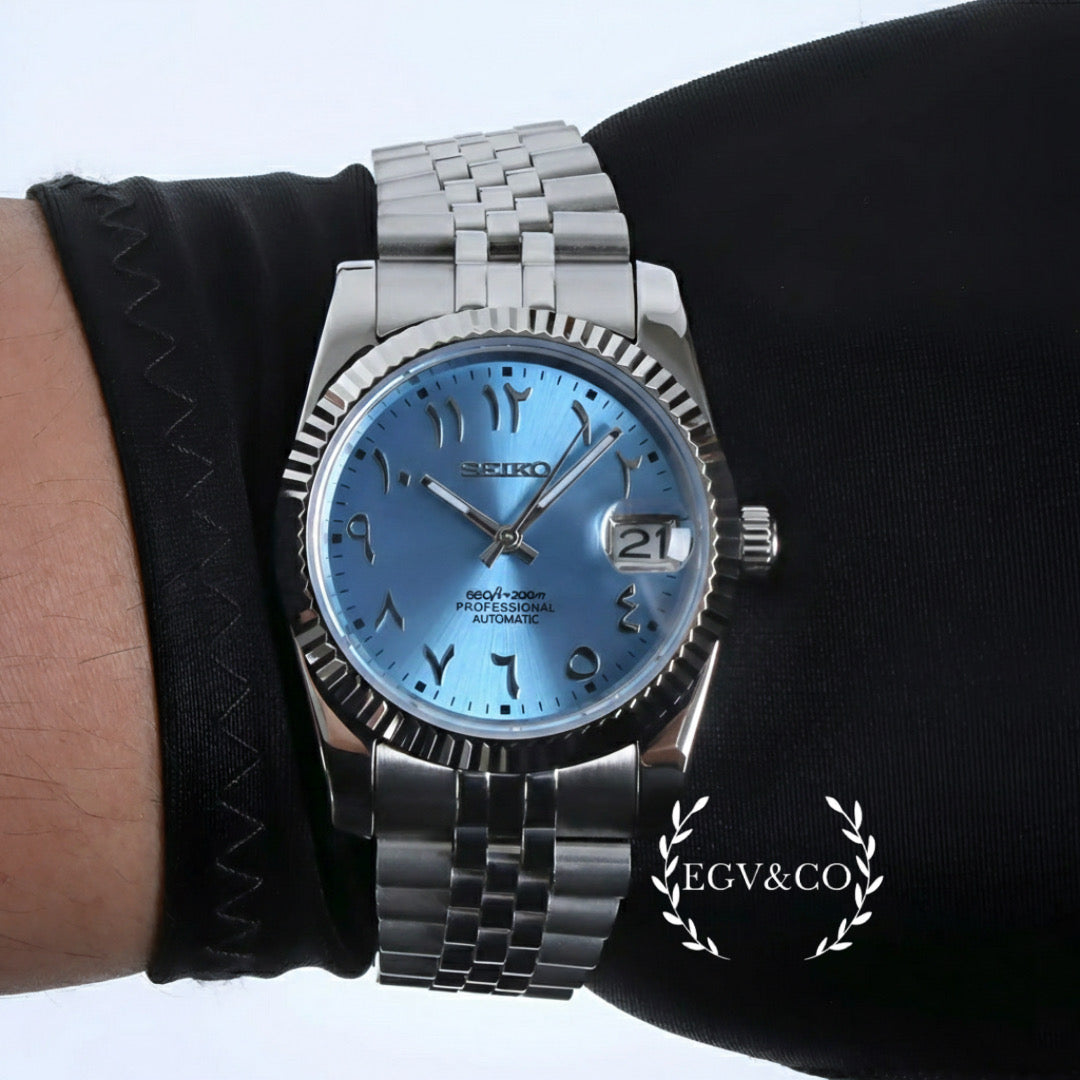 SEIKO JUST | ICE BLUE ARABIC