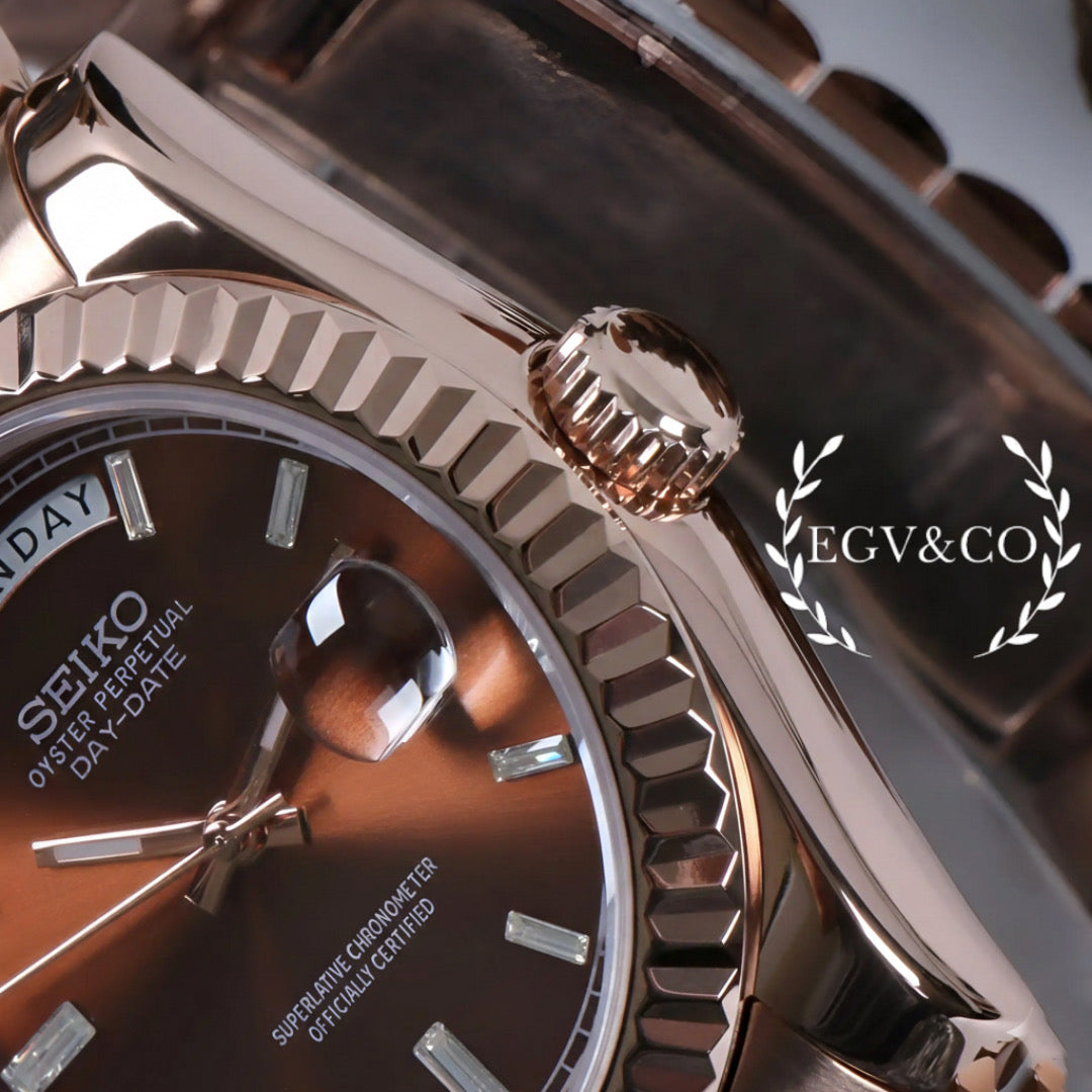 SEIKO DAYDATE | CHOCOLATE