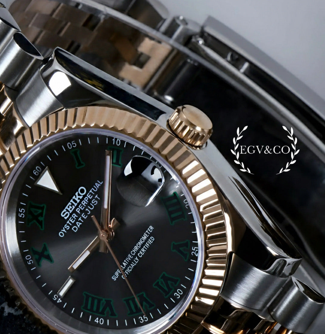 SEIKO DATEJUST |  WIMBLENDON DOS TONOS GOLD
