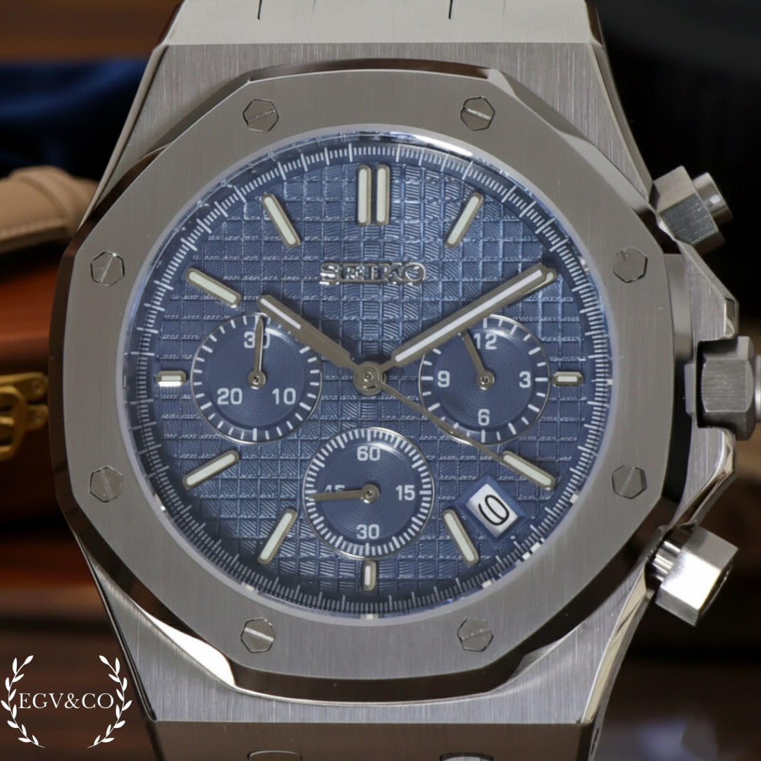 SEIKO CHRONO BLUE