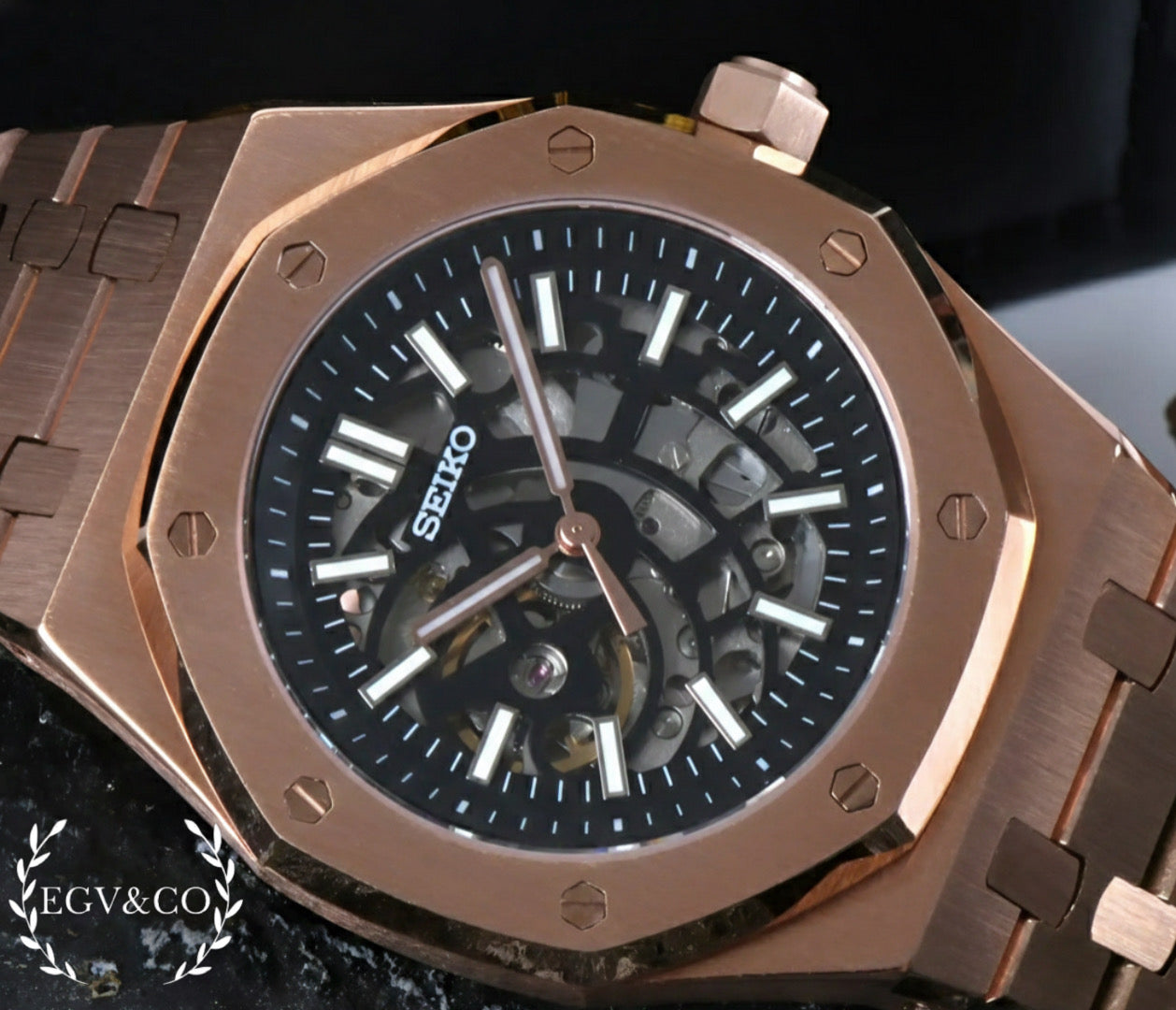 SEIKO OAK  ESQUELETON