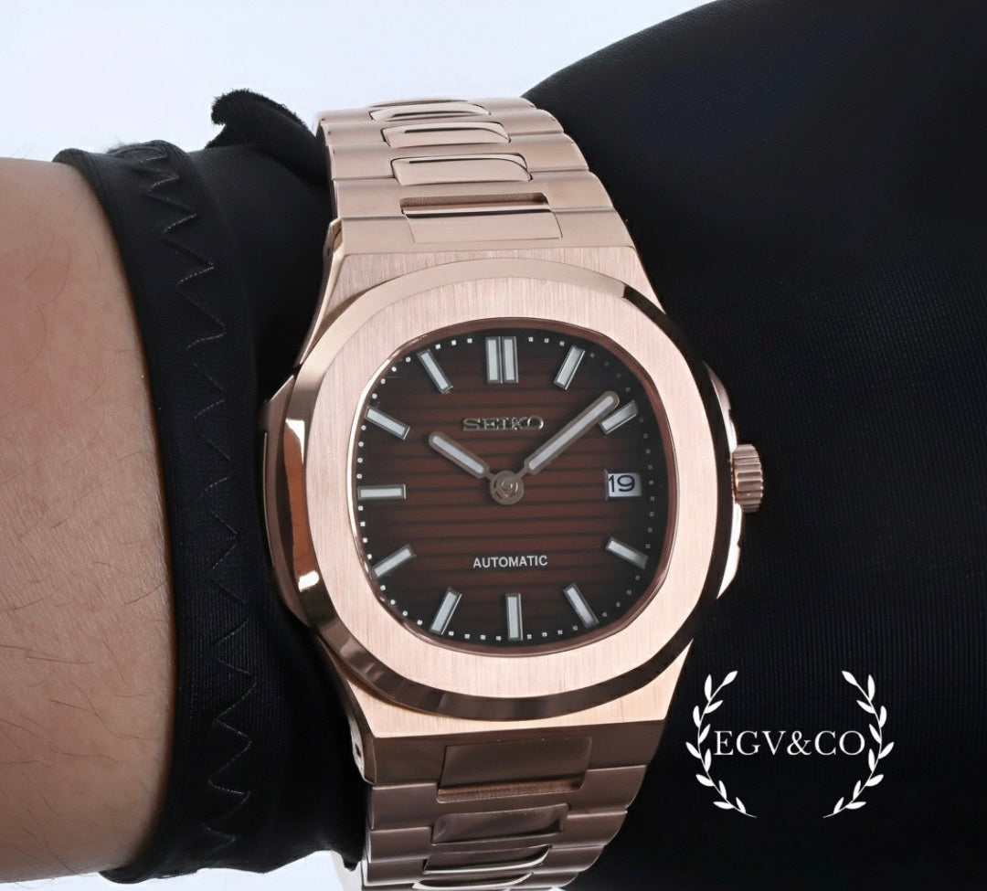 SEIKO NAUTILUS | ROSE GOLD BROWN
