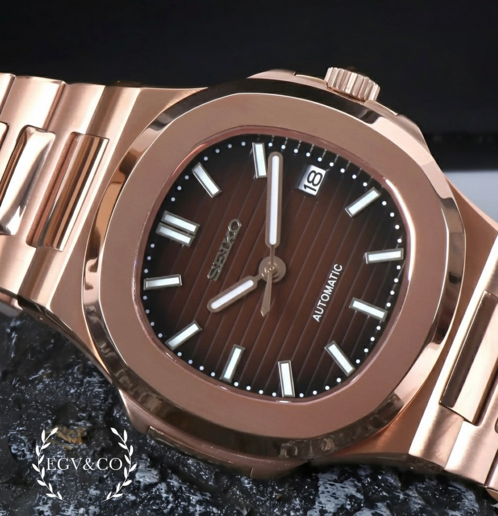 SEIKO NAUTILUS | ROSE GOLD BROWN