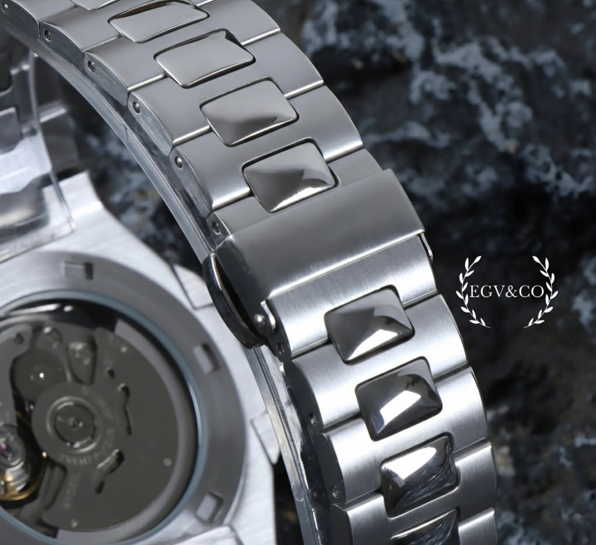 SEIKO| OPEN HEART BLACK