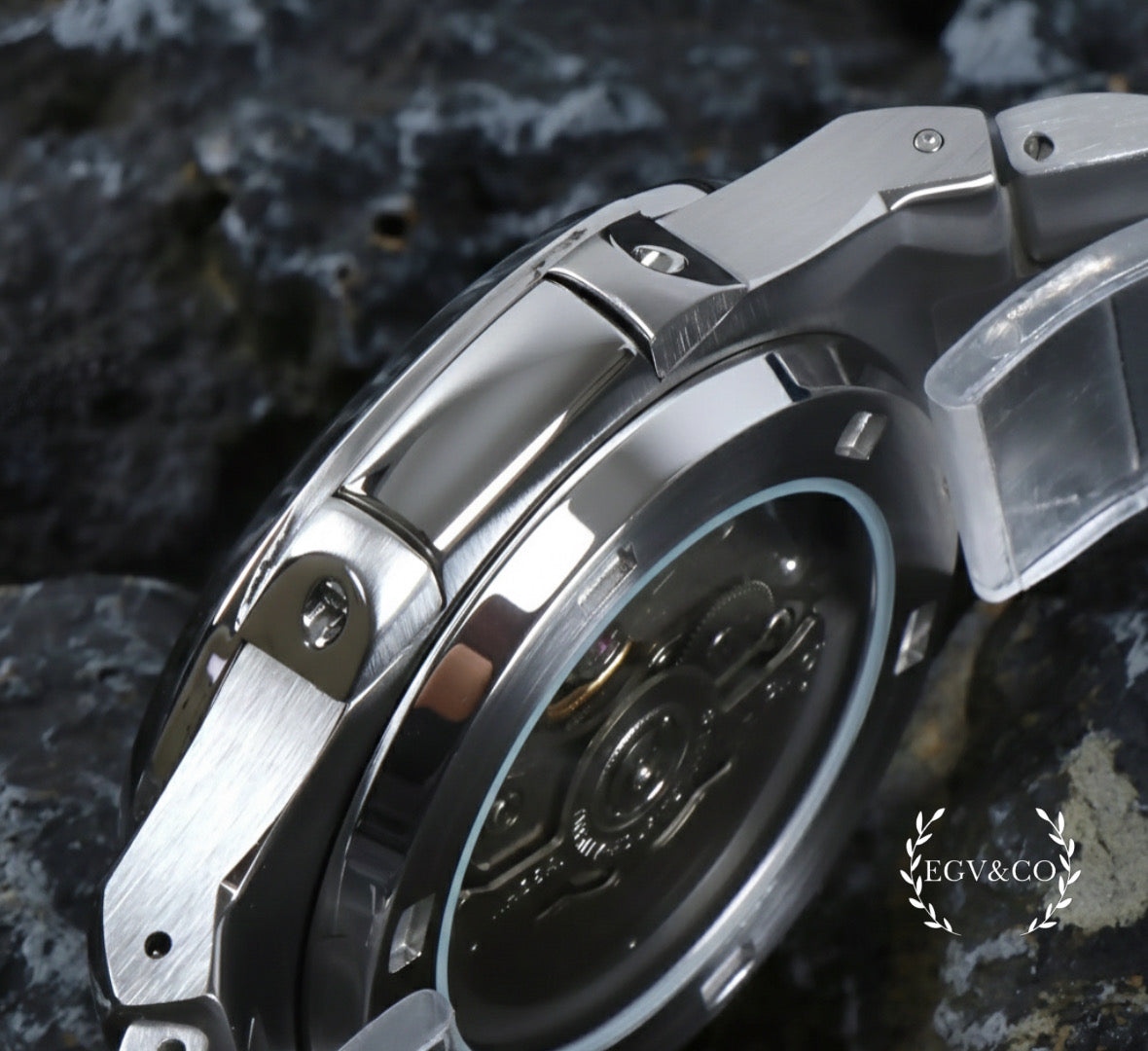 SEIKO| OPEN HEART BLACK