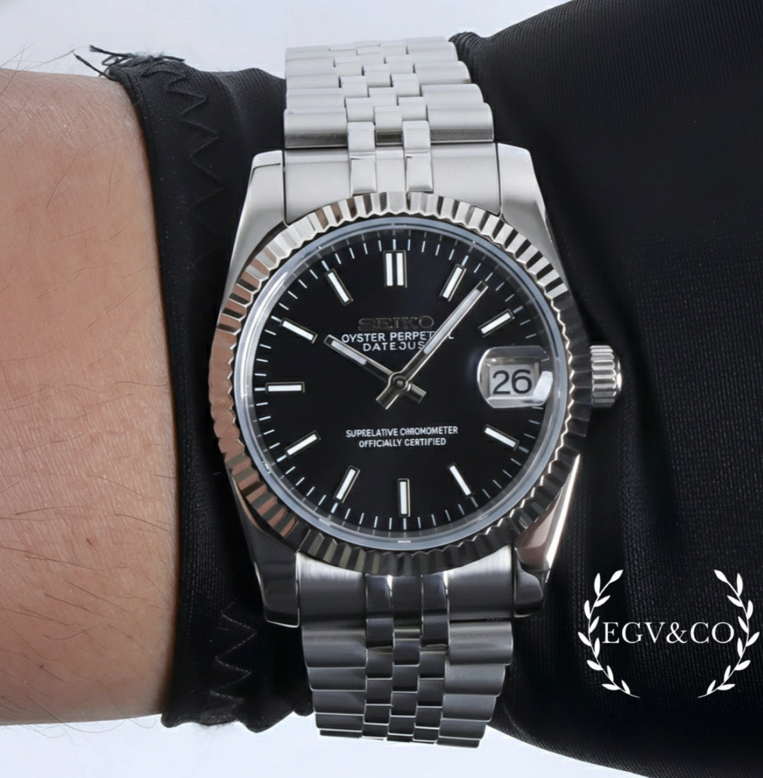 SEIKO DATE JUST | BLACK