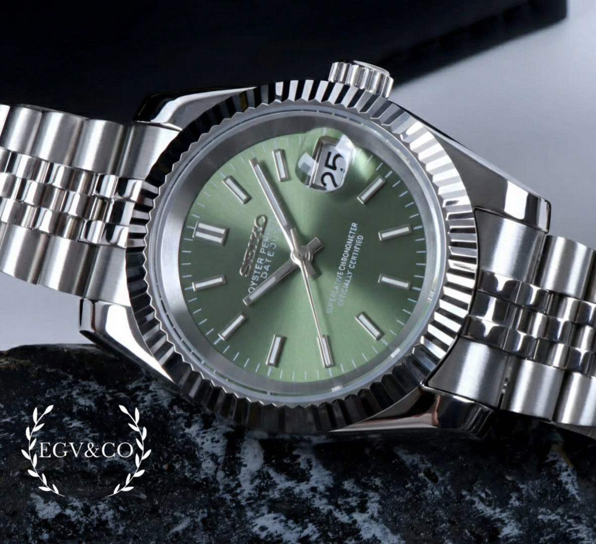 SEIKO DATEJUST |  GREEN