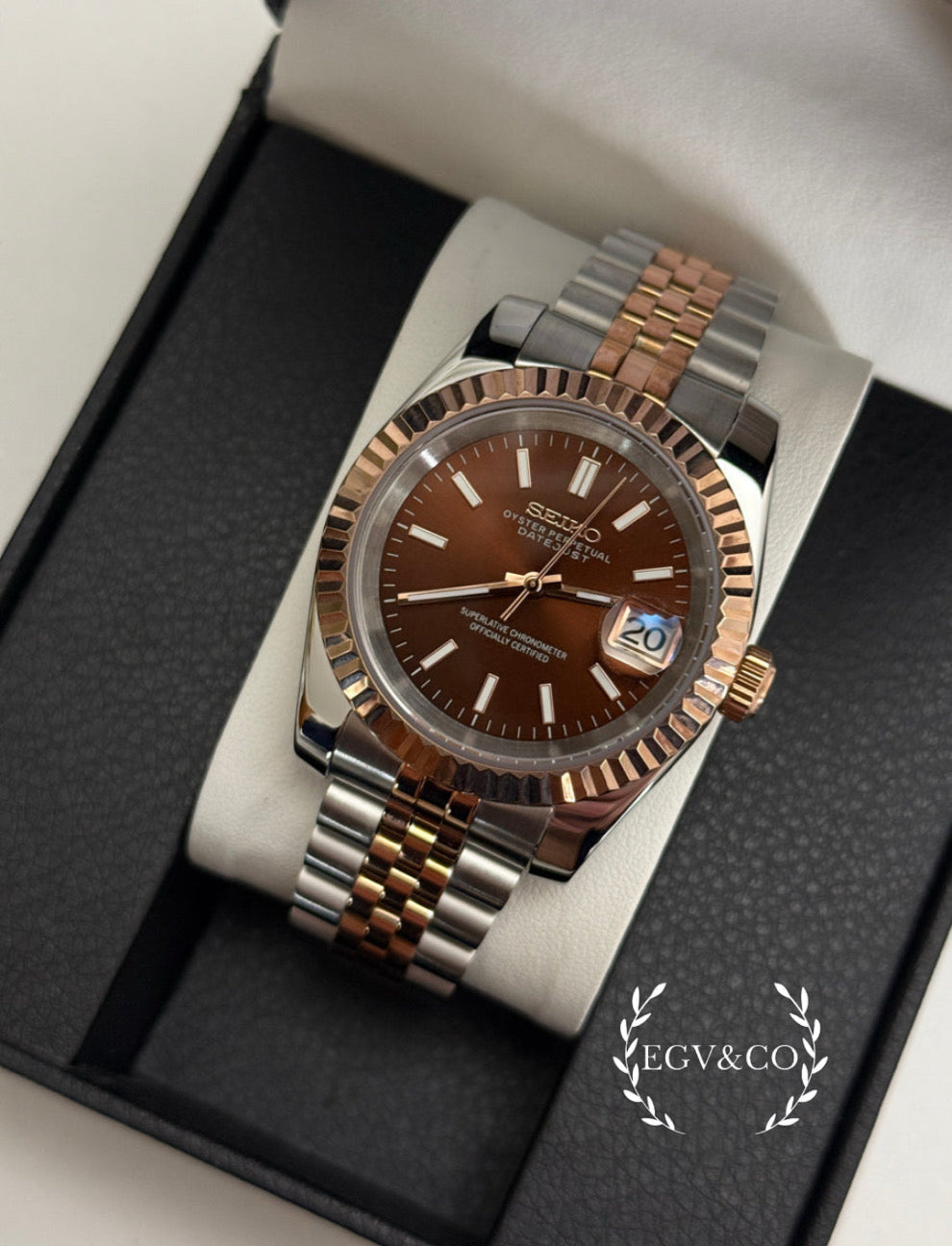 SEIKO DATEJUST | CHOCOLATE