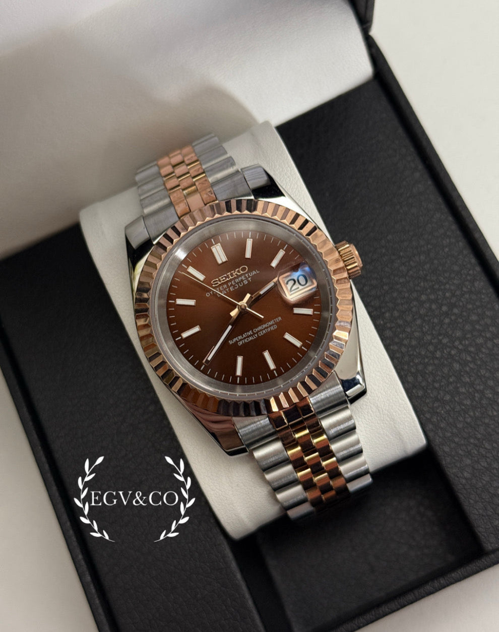 SEIKO DATEJUST | CHOCOLATE