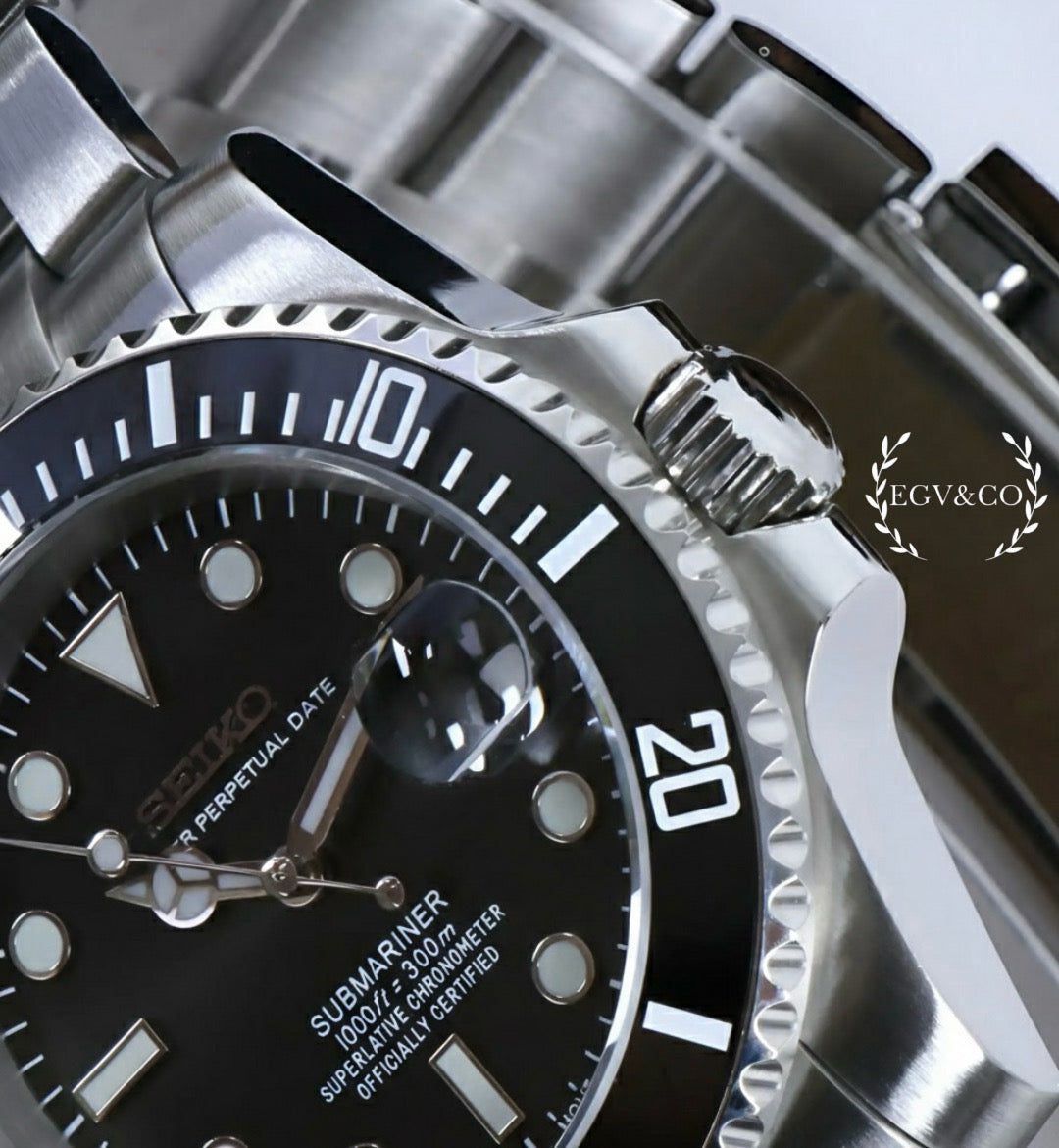 SEIKO SUBMARINER | BLACK