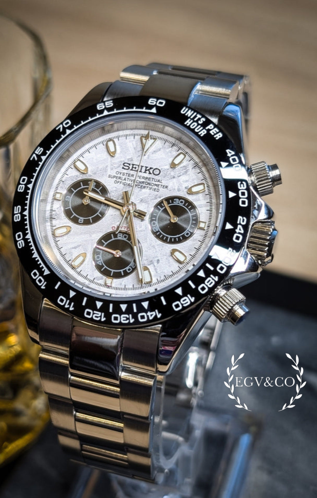 SEIKO DAYTONA| METEORITO