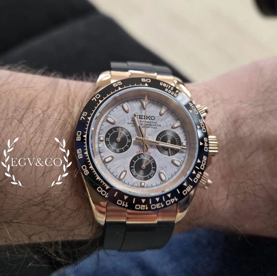 SEIKO DAYTONA| ROSE GOLD METEORITO