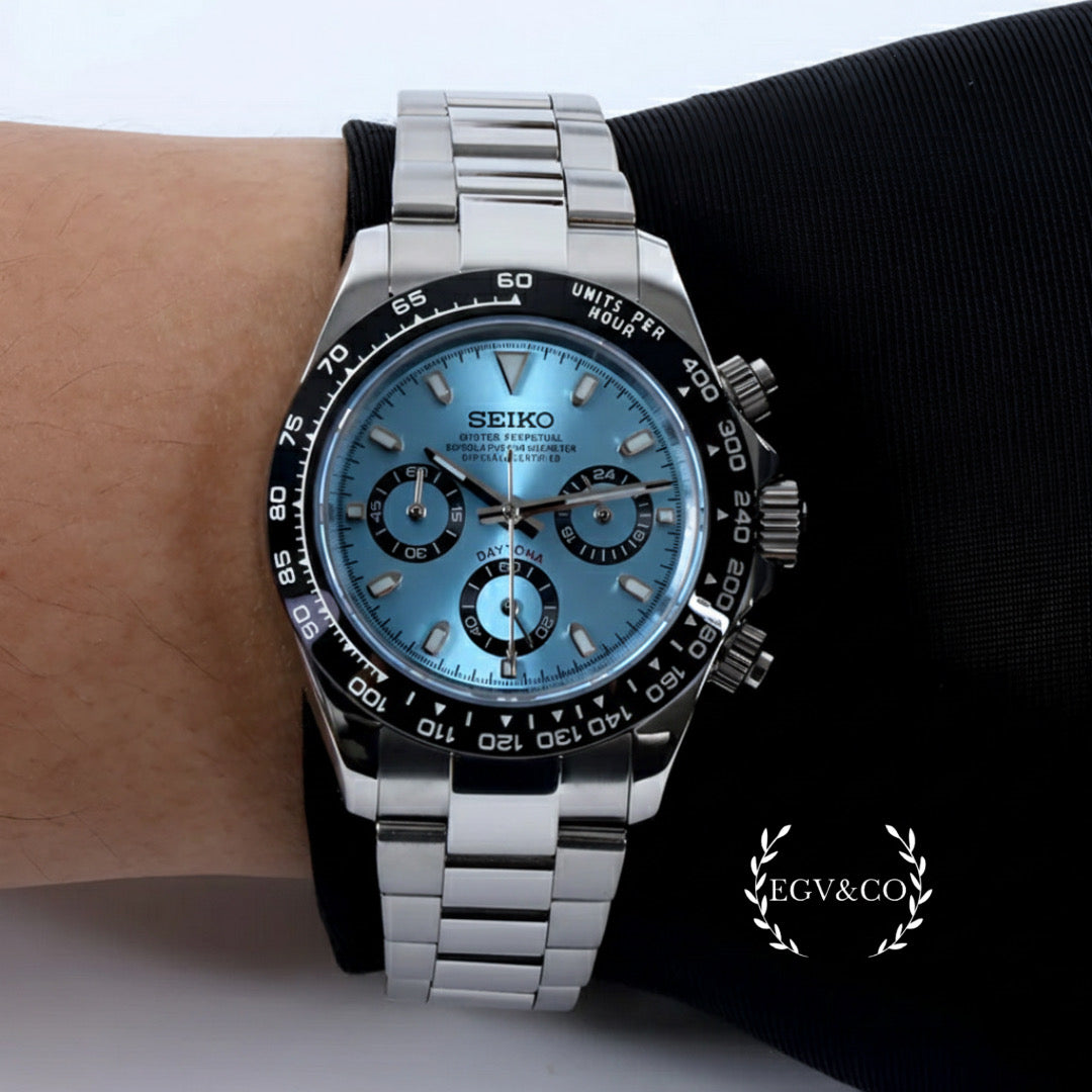 SEIKO DAYTONA| ICE BLUE