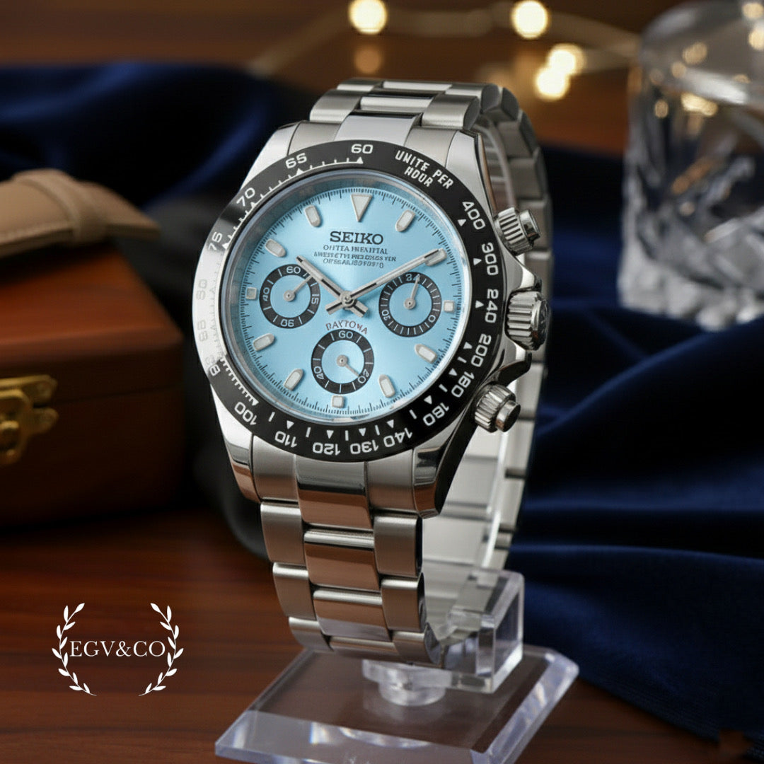 SEIKO DAYTONA| ICE BLUE