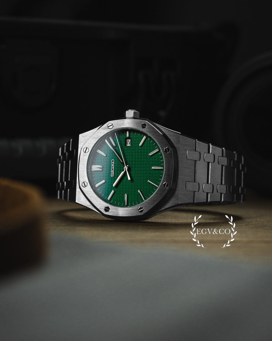 SEIKO OAK| SILVER GREEN.