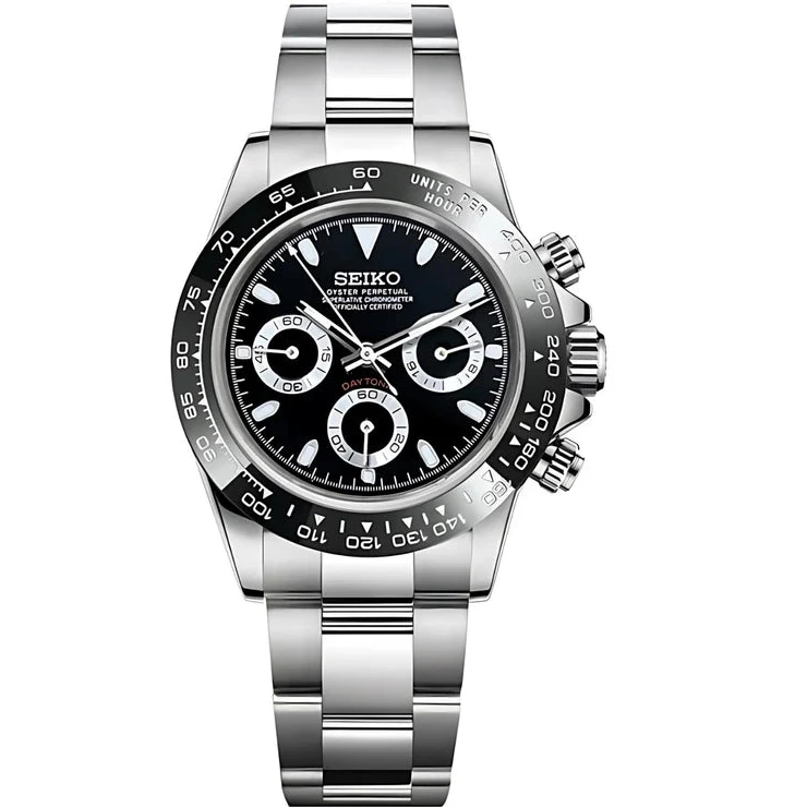 SEIKO DAYTONA PANDA BLACK