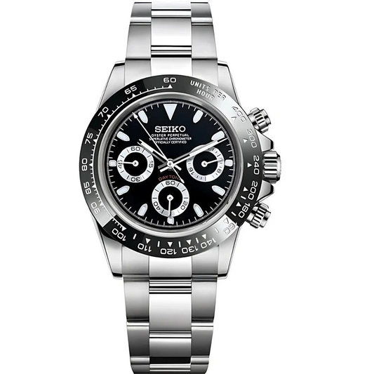 SEIKO DAYTONA PANDA BLACK